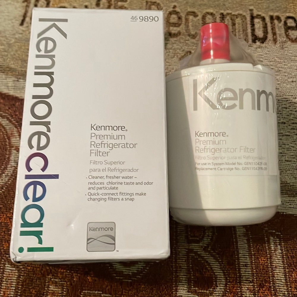 KENMORE CLEAR! 9890 Premium Refrigerator Water Filter NEW